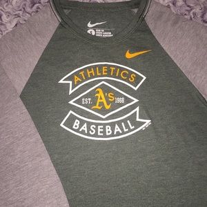 New Oakland A’s 3/4 sleeved shirt